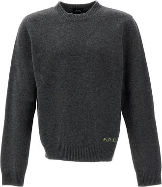 A.P.C. Grey Edmond Wool Sweater
