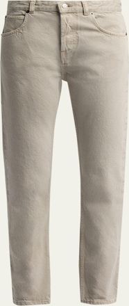 The Row Riaco Straight-Leg Cotton Jeans