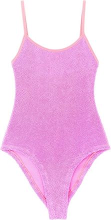 Hunza G Pamela One-piece Badpak - Dames - Badpakken - Roze - ONE Size - Nylon - Badmode