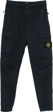 Stone Island Slim-fit Trousers - male - Stone Island - Slim-fit Trousers - Blue - W40 - Trousers