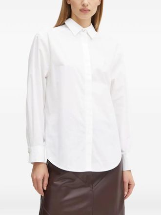 Marciano embellished-button shirt - White