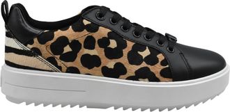 Michael Kors Emmett Lace Up Sneaker - Dames - Sneakers - Zwart - 37 EU - Schoenen