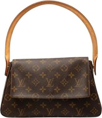 Louis Vuitton Pre-owned Handbags, female, Brown, Size: ONE SIZE Pre-owned Monogram Shoulder Bag