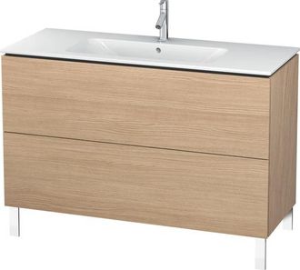 Duravit Duravit L-cube Mueble De Aseo Vertical, 2 Cajones, Ancho: 1220mm, Para Me By Starck 233612, Color: Decoraci&oacute;n Roble Europeo - Lc662805252