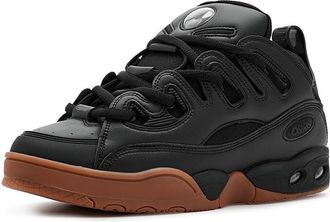 Osiris D3 E Mens Shoes Black/Black/Gum : 11.5 D - Medium, Faux Leather
