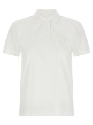 Brunello Cucinelli White Coat Of Arms Solomeo Polo