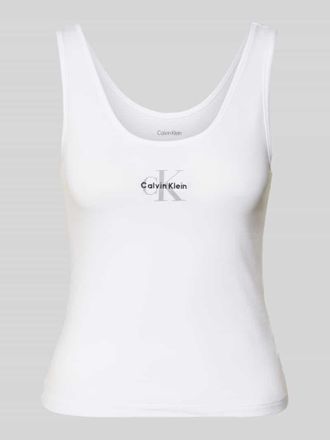 Calvin Klein Underwear Regular Fit Unterhemd aus Baumwoll-Mix in Weiss, Gr&ouml;&szlig;e XL