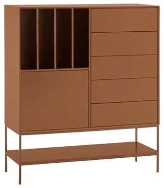 Teulat Grosses Design Highboard Platt 120 x 140 cm - Clay
