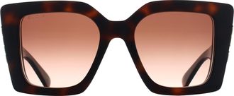 Gucci Butterfly Womens Havana Brown Gradient GG2039S - One Size