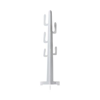 Oresteluchetta Perchero De Pie Cactus En Madera Blanca H160cm Texas