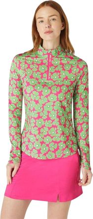 Callaway Golfshirt met bloemenprint voor dames (Roze)