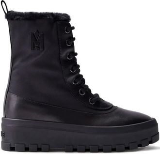 Mackage Stivali Hero con decorazione logo - Nero