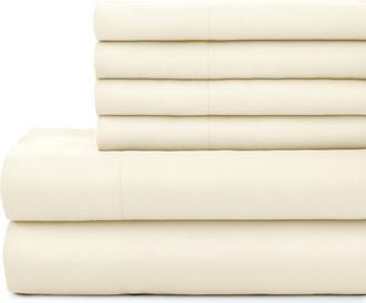 Southshore Fine Linens Vilano Springs Extra Deep Pocket Sheet Set in Off White at Nordstrom Rack, Size California King