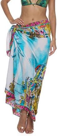 Ranee’s Pareo Convertible Midi Cover-Up Dress in Blue at Nordstrom Rack, Size One Size Oz