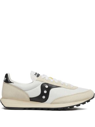 Saucony 80 panelled sneakers - men - Suede/Mesh/Polyethylene vinyl acetate (PEVA)/Rubber - 9.5 - White