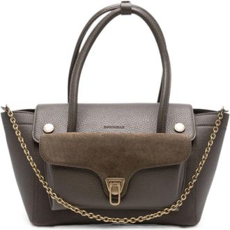 Coccinelle Tassen.. - Dames - Shoppers - Bruin - ONE Size - Su&egrave;de - Tassen