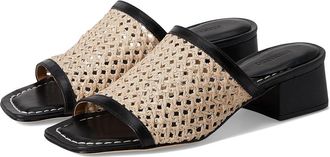 Bernardo Jenne Womens Wedge Shoes Black/Pahla : 6.5 M, Leather
