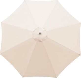 OEM Funda De Repuesto Para Sombrilla, 8 Varillas, 3 M, Impermeable, Resistente A Los Rayos Uv, Tejido De Repuesto, Blanco