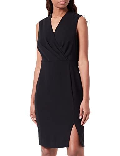 Robe de plage courte en viscose à encolure V et découpes c... multicolore