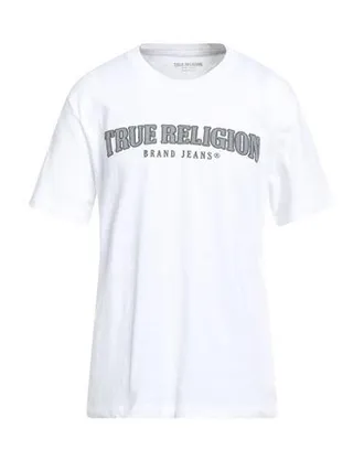 新作★【TRUE RELIGION】Tシャツ [人気★デイリーユース★] True Religion Men's Short Sleeve Metallic Buddha Tee