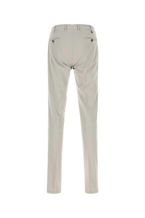 Pantaloni Torino Mens Chalk Stretch Cotton Blend Silkochino Pant Y210 Pantaloni