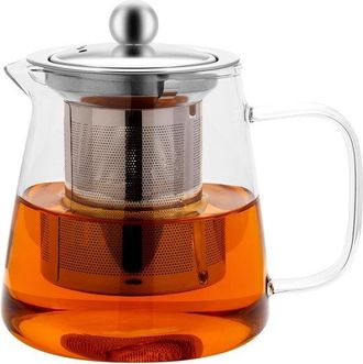 OEM Tetera De Vidrio De Borosilicato - 950 Ml - Segura Y Duradera - Apta Para Microondas