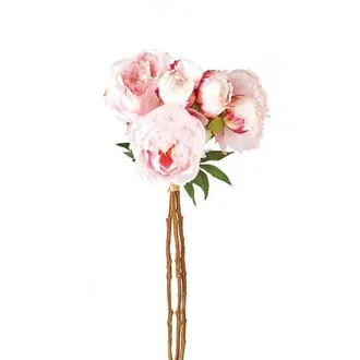 Napa Home & Garden Peonies 21 Artificial Bundle of 3 in Pink at Nordstrom