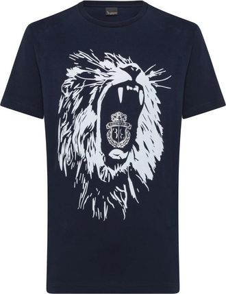 Billionaire Boys Club T-shirt Ronde Hals Leeuw - Heren - T-shirts - Blauw - XS - Katoen - Tops