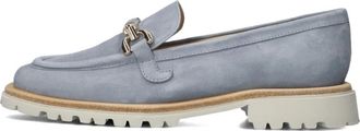 Brunate Schoenen, Dames, Blauw, 37 EU, Su&egrave;de, Blauwe Su&egrave;de Loafers voor Dames