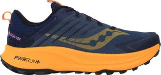 Saucony Ride TR2 Gore-Tex Mens Navy Running Shoes - Size UK 7.5