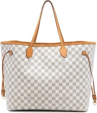 Louis Vuitton Pre-owned Tote Bags, female, White, Size: ONE SIZE Pre-owned Neverfull GM