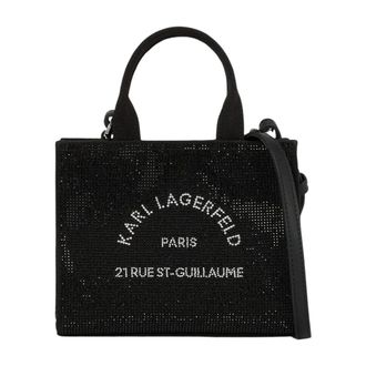 Karl Lagerfeld Mujer, Bolsos, Negro, Talla: ONE Size