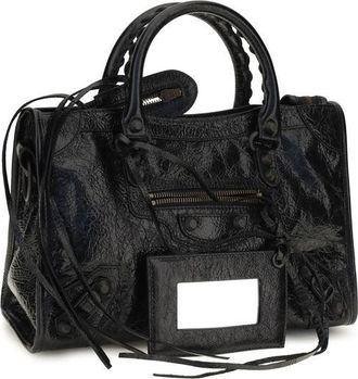 Balenciaga Le City Top Handle Bag - Black