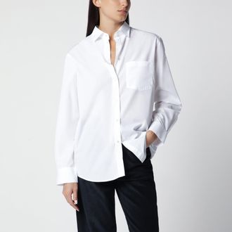 R&oacute;he Camicia bianco ottico in cotone