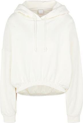 8 by YOOX ORGANIC JERSEY HOODIE W/ ELASTIC WAISTBAND