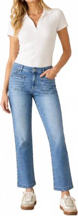 Brax Mary Bootcut Regular Fit Denim Pants In Used Light Blue