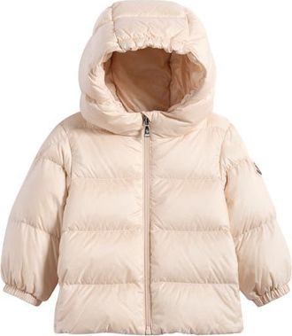 Moncler Kids Sharon Down Jacket in Pink at Nordstrom, Size 18-24M