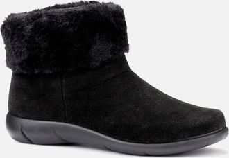 Hotter Womens Romance II Wide Fit Ankle Boots - Black - Size: 6.5