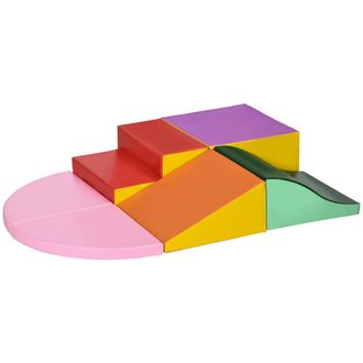 HOMCOM Bloques de espuma 150x100x24 cm multicolor