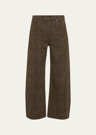 Frame Denim The Bow Cotton-Blend Cropped Cardigan