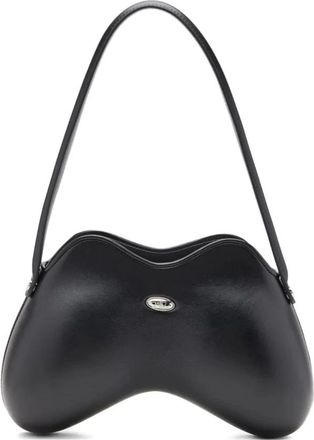 Diesel Play Double-D Schoudertas - Dames - Schoudertassen - Zwart - ONE Size - Tassen