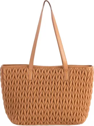 Shiraleah Womens Jody Tote Bag In Tan