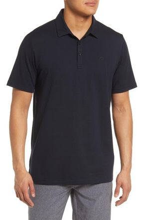 Travis Mathew The Heater Solid Short Sleeve Performance Polo in Black at Nordstrom, Size Xx-Large