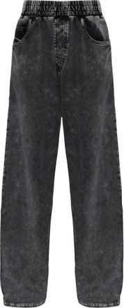 Diesel P-Stuky Broek - Dames - Loose Fit Jeans - Zwart - M - Denim - Jeans