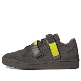 adidas originals Unisex Forum Low Sneakers Grey/Yellow GX3657