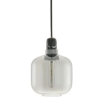 NORMANN COPENHAGEN Pendant Amp - Black - Marble - Designer Simon Legald