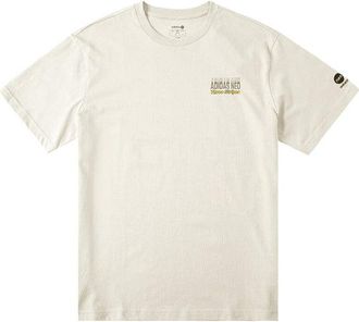 adidas Mens adidas neo Se Arc Gr Tee Game Pattern Printing Round Neck Short Sleeve Bauxite Brown T-Shirt HC9665