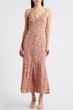 Rails Florian Floral Midi Dress in Red Posy at Nordstrom Rack, Size X-Large