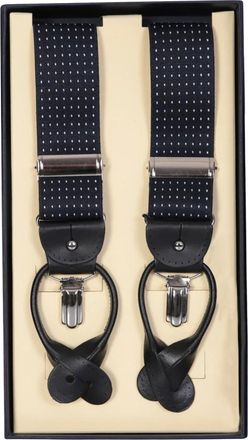 Dell'Oglio Brace 35 05 Multic Bretels - Heren - Bretels - Blauw - ONE Size - Accessoires