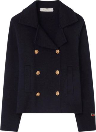 Busnel Dames, Jassen, Blauw, Maat: XS Wol